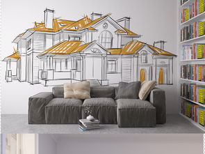 房屋设计图片手绘图片素材大全,房屋设计效果图手绘